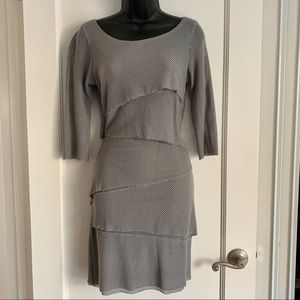 Jude Connally USA Mesh Tiered Dress